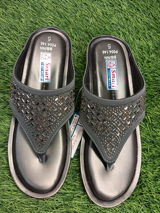 P004.146 ICE sole Hill Causal & Party Wear sandal (Warranty For sole, Heel , Tapi And Pasting up to 90 days ) From Date of Purchaase.
