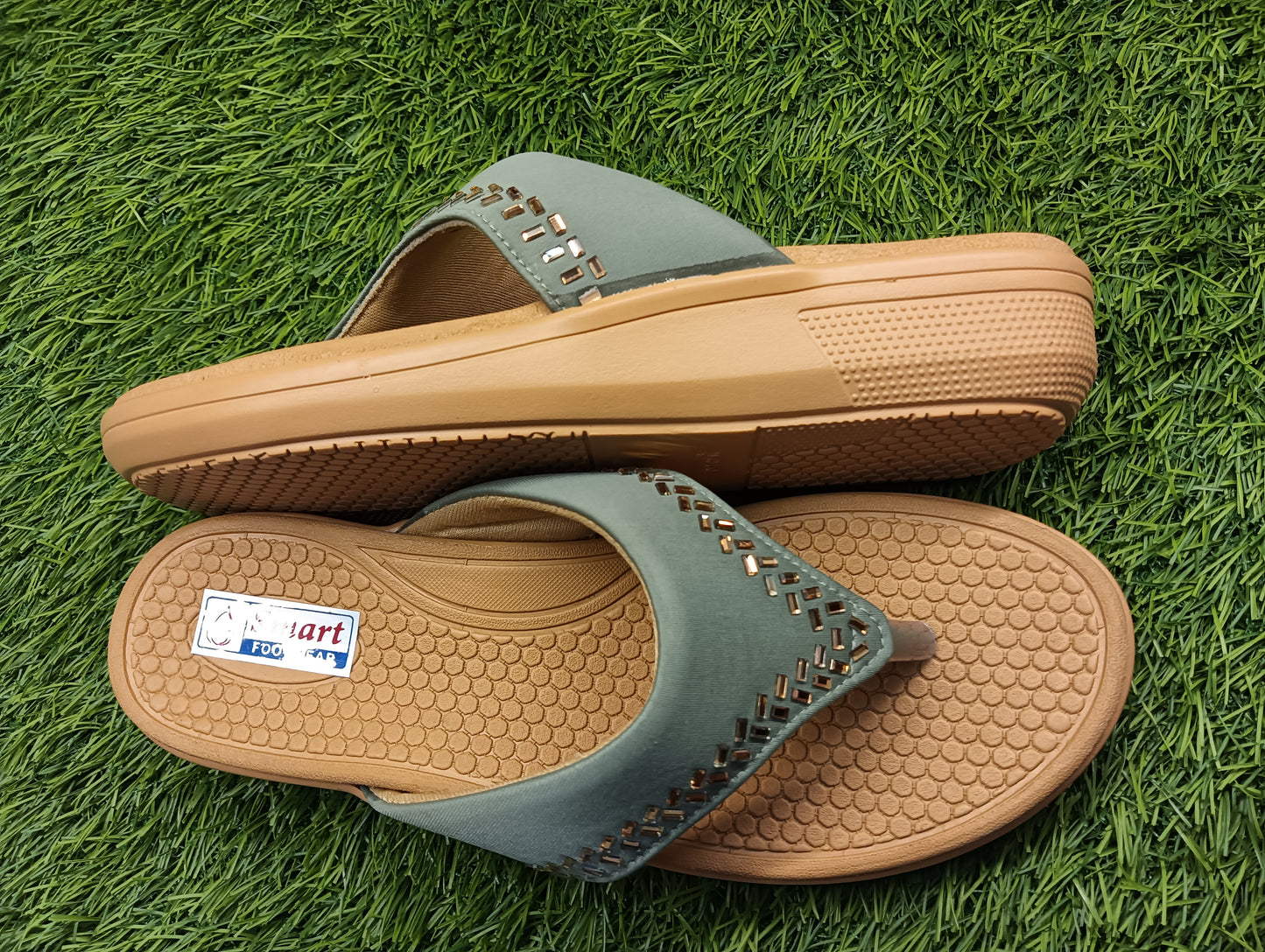 WJ.Pad women fancy Doctor Chappal , (Warranty For sole, Heel , Tapi And Pasting up to 90 days ) From Date of Purchaase.