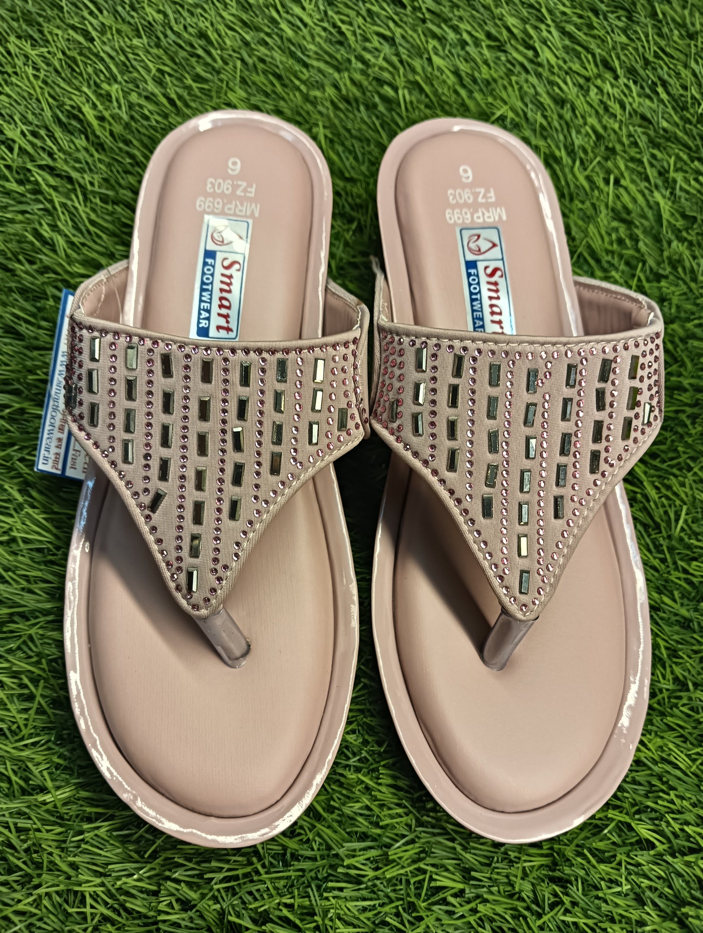 FZ.903, Causal Party wear women Sandal Ice sole (Warranty For sole, Heel , Tapi And Pasting up to 90 days ) From Date of Purchaase.