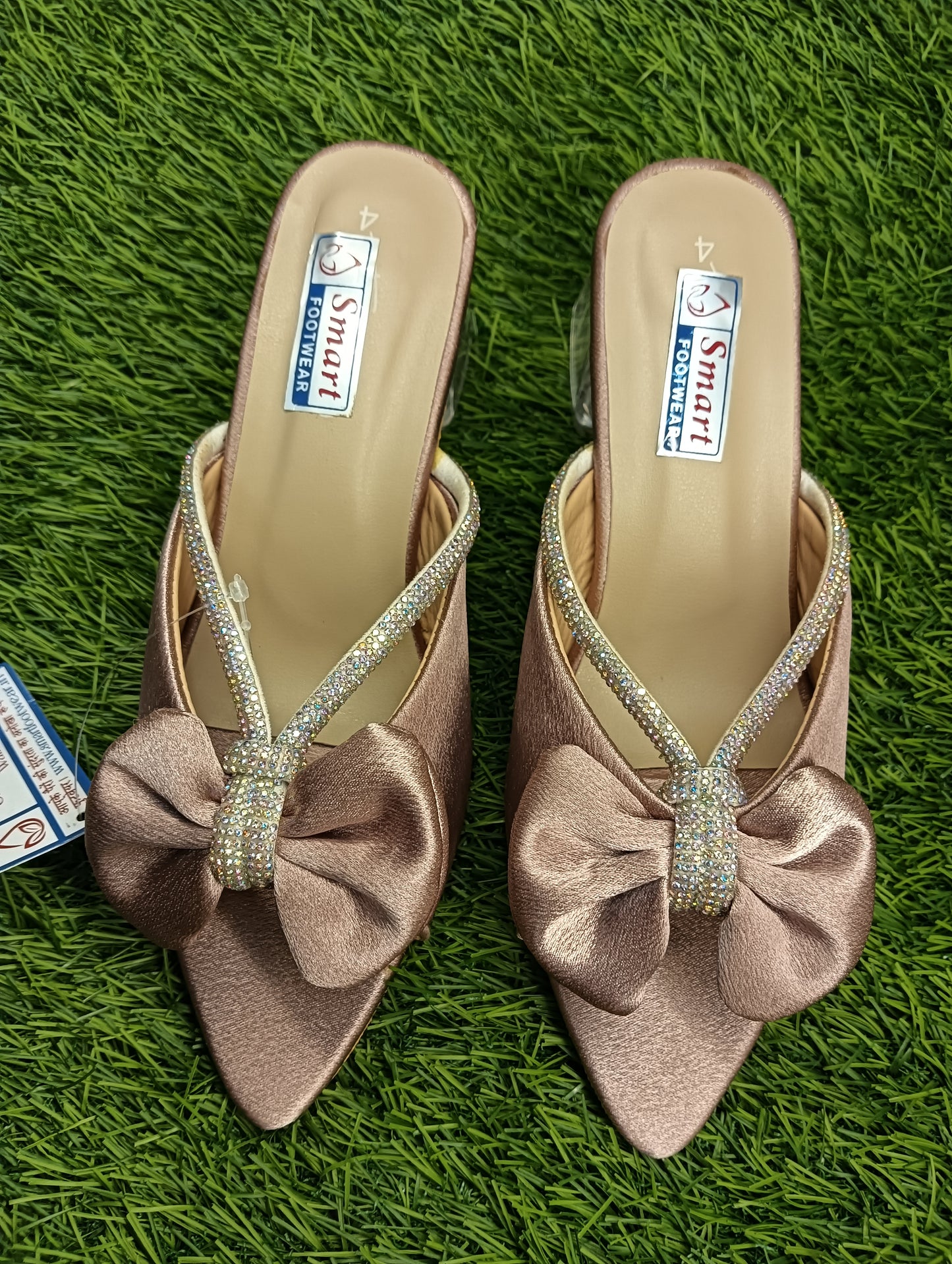 Glass.02 Women Party Wear Glass Hill Sandal, (Warranty For sole, Heel , Tapi And Pasting up to 90 days ) From Date of Purchaase.