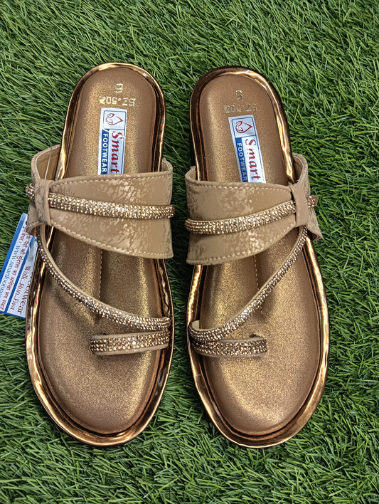 SZ . 507 Party wear women fancy sandals & daily wear (Warranty For sole, Heel , Tapi And Pasting up to 90 days ) From Date of Purchaase.