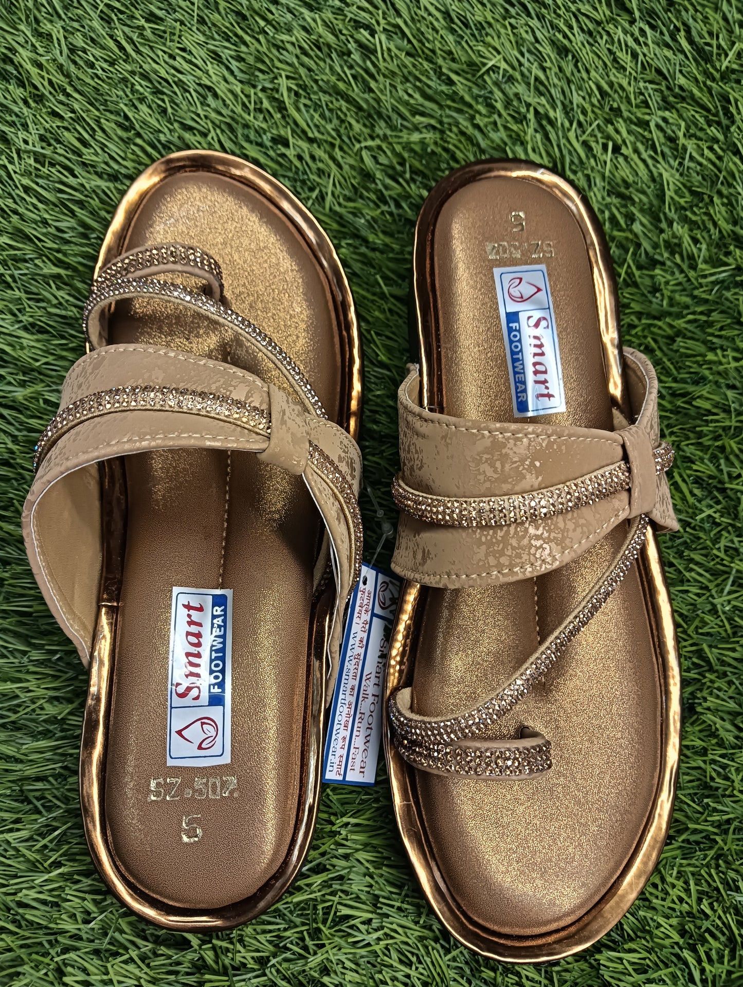 SZ . 507 Party wear women fancy sandals & daily wear (Warranty For sole, Heel , Tapi And Pasting up to 90 days ) From Date of Purchaase.